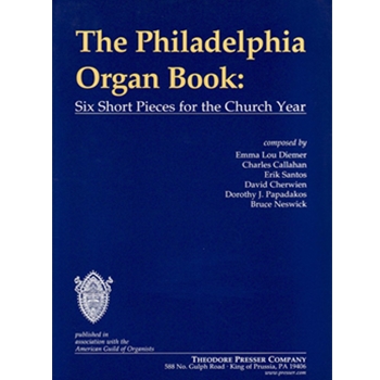Philadelphia Organ Book by Papadakos Dorothy J for Organ