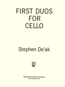 First Duos for Cello by De'ak Stephen for