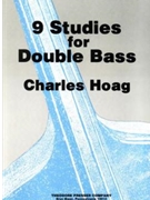 9 Studies for Double Bass by Hoag Charles for