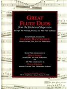 Great Flute Duos From The Orchestral by Bach Johann Sebastian - Baxtresser J - Jeanne Baxtresser R for Flute/Piccolo Orchestral Excerpt