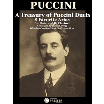 Treasury Of Puccini Duets by Puccini Giacomo - Dorff Daniel - for Woodwind Duet