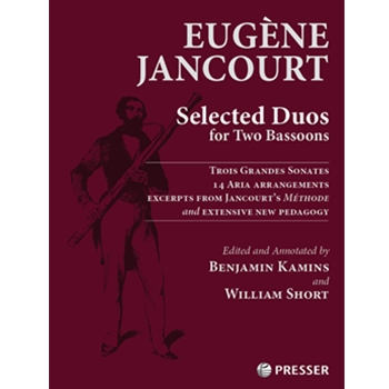 Selected Duos Trois Grandes Sonates, 14 Aria arrangements, excerpts from Jancourt’s Methode, and extensive new pedagogy