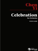 Celebration 9x12 orchestra score by Chen Yi for