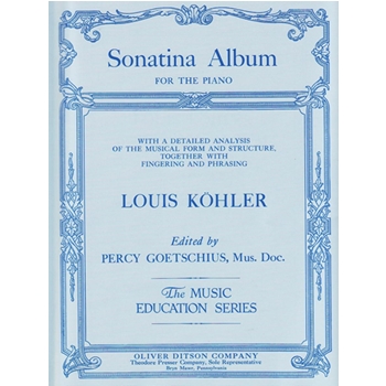 Sonatina Album for The Piano With A Detailed Analysis Of The Musical Form and Structure Together Wi by Mozart Wolfgang Amadeus - Kohler Louis - for