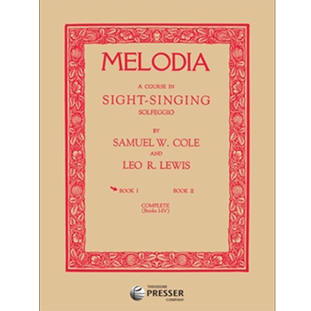 Melodia - Book 1 by Cole - Lewis - Cole Samuel  Lewis for Sightreading