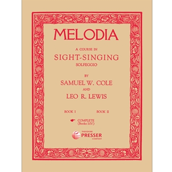 Melodia - Complete (Bks 1-4) by Cole - Lewis - Samuel Cole for Sightreading
