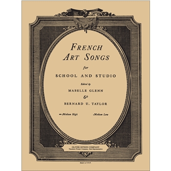 French Art Songs by Antoinette Queen Ma - Glenn and Taylor - Lahor Jean Ocampo for Medium High Voice