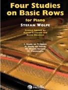 Four Studies On Basic Rows For Piano by Stefan Wolpe for