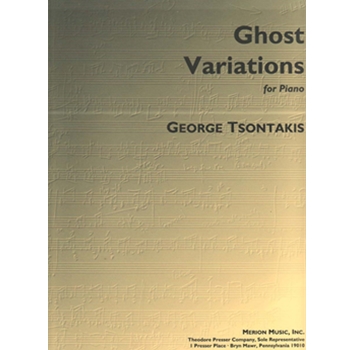 Ghost Variations by Tsontakis George for Piano