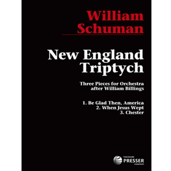 New England Tryptych by Schuman W for Study Score