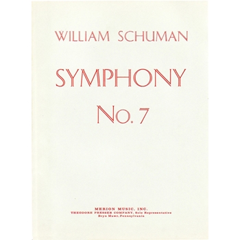 Symphony #7 by Schuman William for Study Score