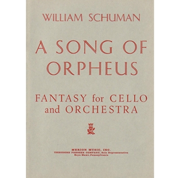 Song Of Orpheus by Schumann William Shakespeare William for Full Score