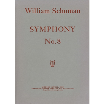 Symphony #8 by Schuman William for Study Score