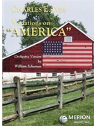 Variations on America (orchestra study score) by Ives Charles - William Schuman - for Study Score