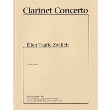 Clarinet Concerto by Zwilich Ellen Taaff for Full Score