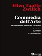 Commedia Dell'Arte For Solo Violin And String Orchestra by Zwilich Ellen Taaff for