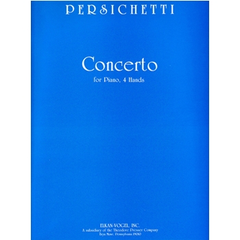 Concerto by Persichetti for 1 Piano 4 Hands