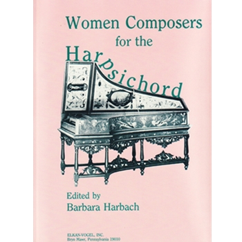 Women Composers For The Harpsichord by De Gambarini Elisab - Harbach - for Harpsichord