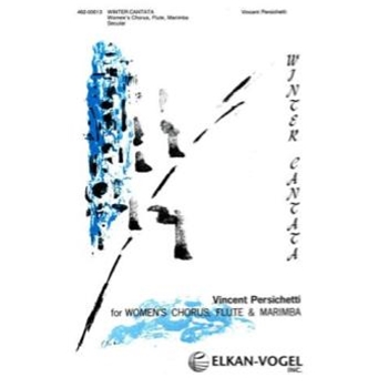 Winter Cantata by Persichetti Vincent Kikaku Ranko Anony for SSAA