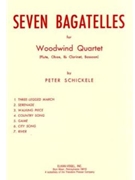 7 Bagatelles For Woodwind Quartet by Schickele for Woodwind Quartet (4tet)