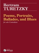 Poems Portraits Ballades and Blues by Turetzky Bertram Rothenberg Jerome for