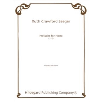 Preludes 1-5 by Crawford Ruth - Platt Rosemary - for