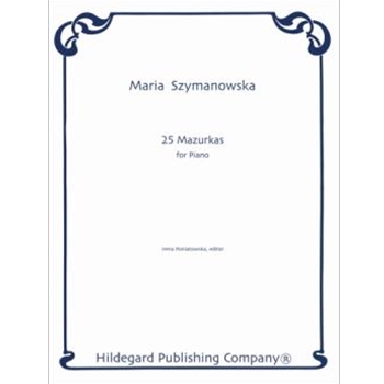 25 Mazurkas by Szymanowska M. - Poniatowska Irena - for