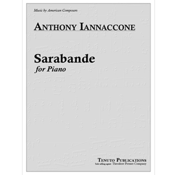 Sarabande by Iannaccone for Piano