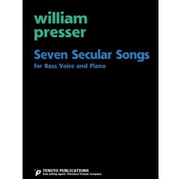 7 Secular Songs by Presser William for
