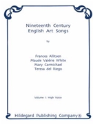 Nineteenth Century English Art Songs by Various - Allitsen Frances A - for High Voice