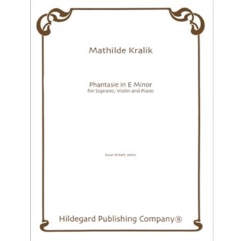 Phantasie In Minor by Kralik Mathilde - Pickett Susan - for