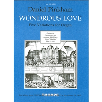 WONDROUS LOVE by Pinkham Daniel for