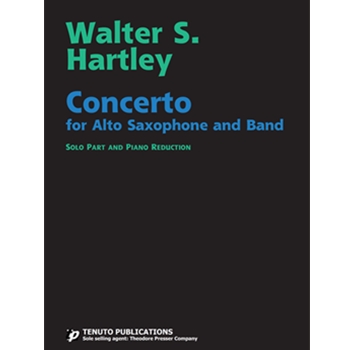 Concerto For Saxophone by Hartley Walter for Alto Sax