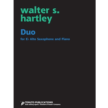 Duo by Hartley Walter for Alto Saxophone and Piano