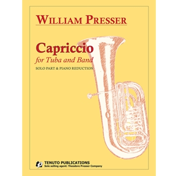 Capriccio For Tuba and Band by Presser William for
