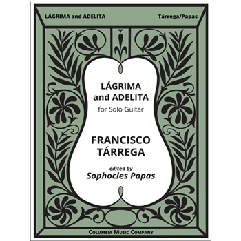 Lagrima And Adelita by Tarrega Francisco - Pappas S - for Guitar Sol