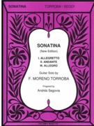 SONATINA (NEW EDITION) by Moreno-Torroba Federico - Segovia Andres - for