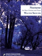 Nocturne by Skolnik Walter for Bass Clarinet and Piano