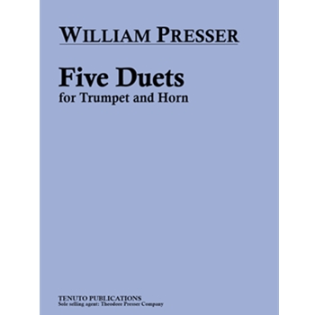 Five Duets by Presser William for