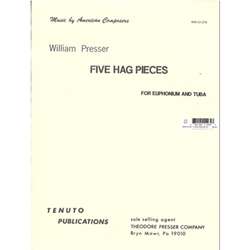 Five Hag Pieces by Presser William for