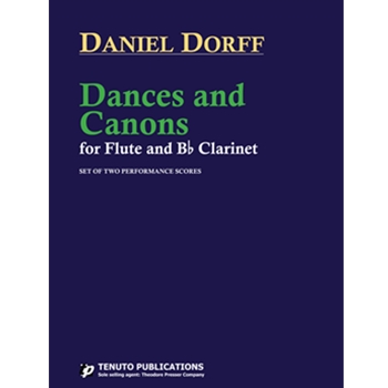 Dances & Canons by Dorff Daniel for Woodwind Duet