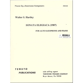 Sonata Elegiaca by Hartley Walter for