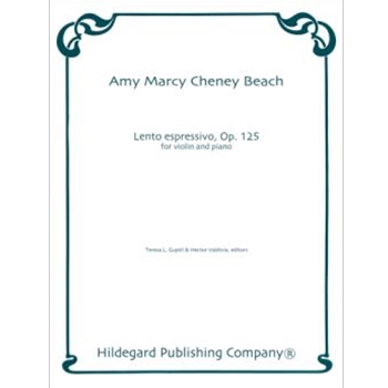 Lento Espressivo by Beach Amy - Guptill Teresa - for