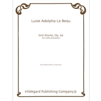Three Pieces by Le Beau Luise Adolp - Pickett Susan - for