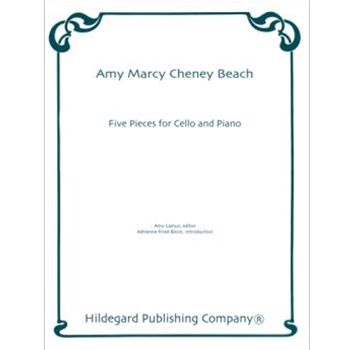 Five Pieces for Cello and Piano by Beach Amy - Camus Amy - for