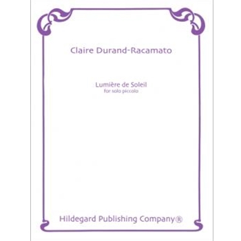 Lumiere De Soleil by Durand-Racamato Claire for