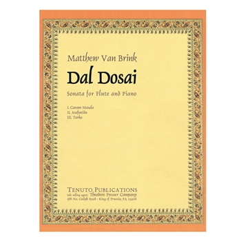 Dal Dosai by Van Brink Matthew for Flute and Piano