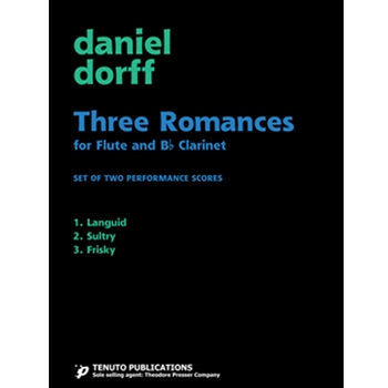 3 Romances by Dorff Daniel for Woodwind Duet