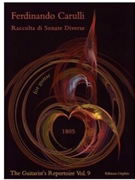 Raccolta Di Sonate Diverse by Carulli Ferdinando - Ophee Matanya - for Guitar Sol