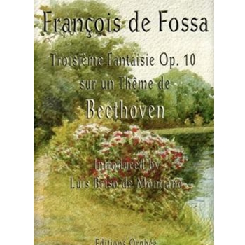 Troisieme Fantaisie Opus 10 by De Fossa Francois - Sur Un Theme De Beet - for Guitar Sol